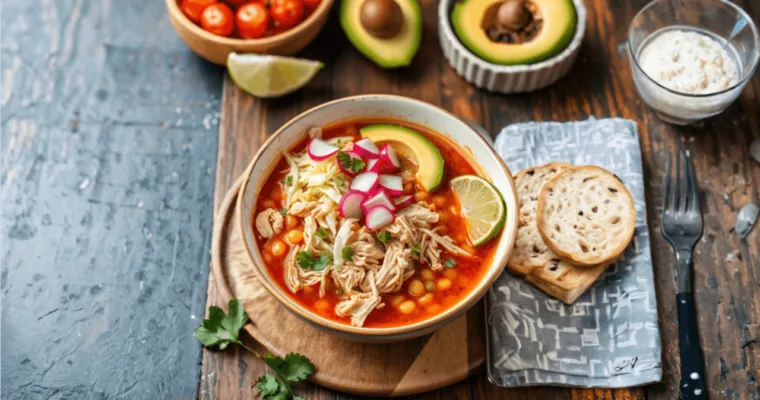 Chicken Pozole Featured