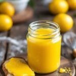 Lemon Curd in a jar