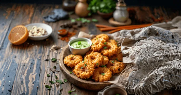 Air Fryer Onion Bhajis, A Healthier Twist on Classic Onion Bhajis