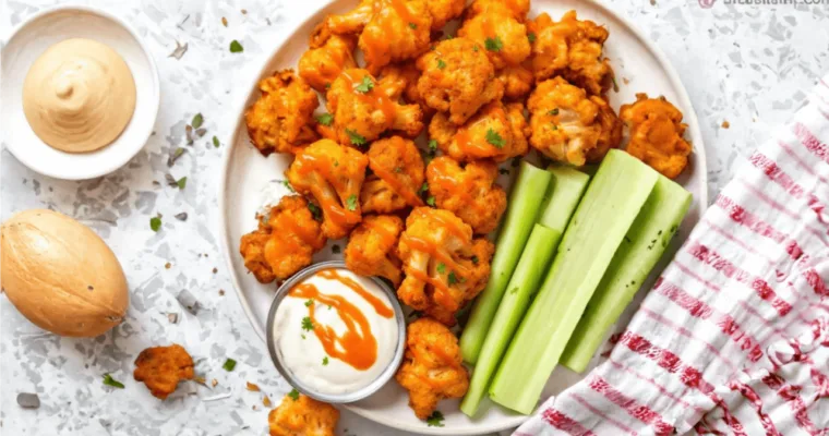 Buffalo Cauliflower Bites