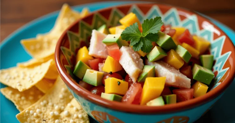 Mango and Avocado Ceviche