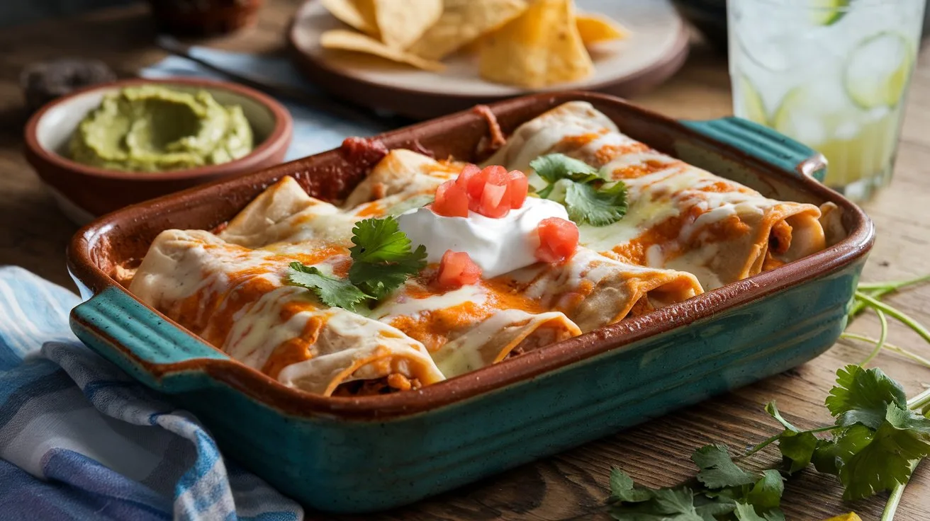Cheesy Chicken Enchiladas: A Flavor-Packed Family Favorite