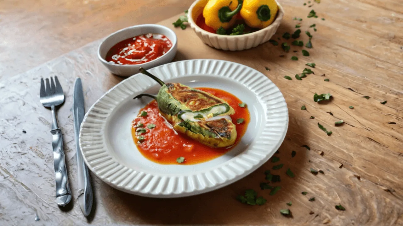 Chiles Rellenos: Stuffed Poblano Peppers with Cheesy Goodness