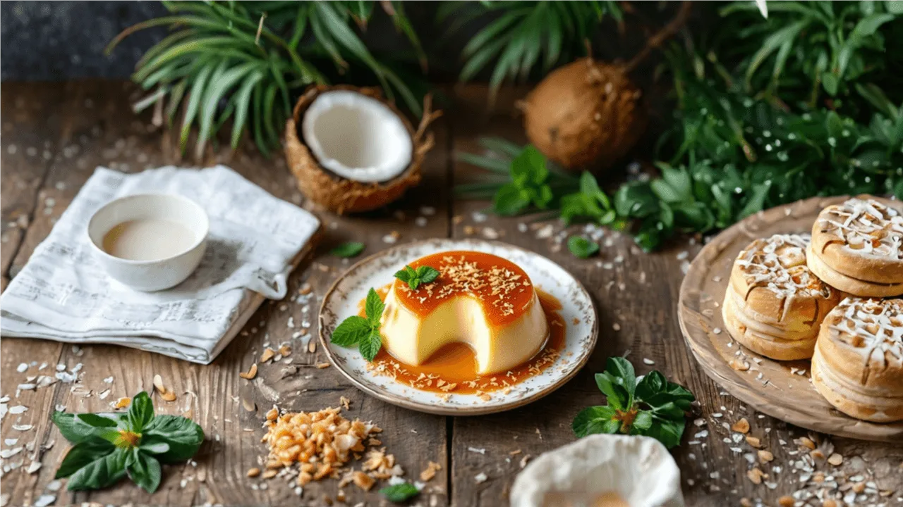 Coconut Flan: A Creamy Tropical Dessert