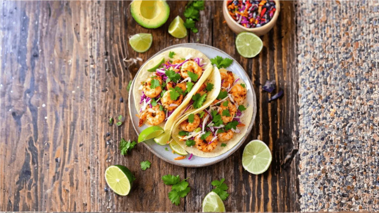 Coconut Lime Shrimp Tacos