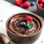 Decadent Chocolate Avocado Mousse