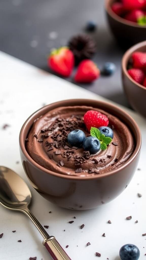 Decadent Chocolate Avocado Mousse