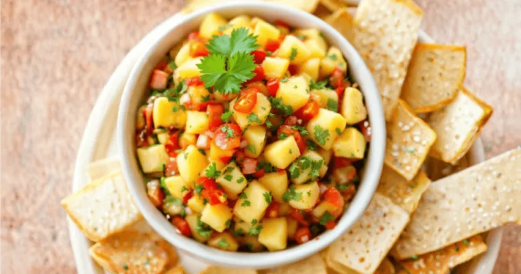 Zesty and Spicy Habanero Pineapple Salsa