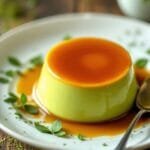 Indulgent Matcha Green Tea Flan