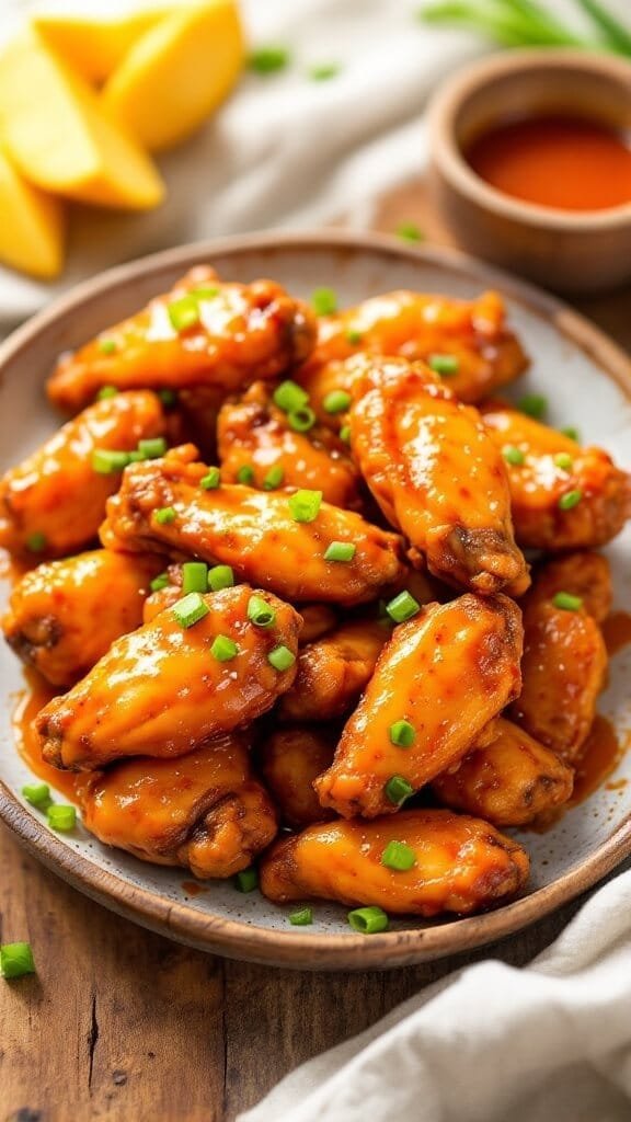 Irresistible Mango Habanero Chicken Wings