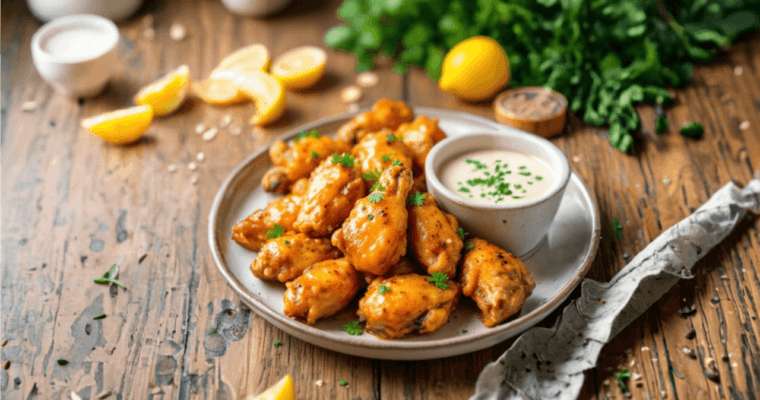 Crispy and Flavorful Lemon Pepper Wings