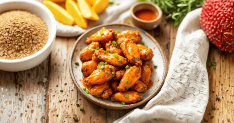 Irresistible Mango Habanero Chicken Wings