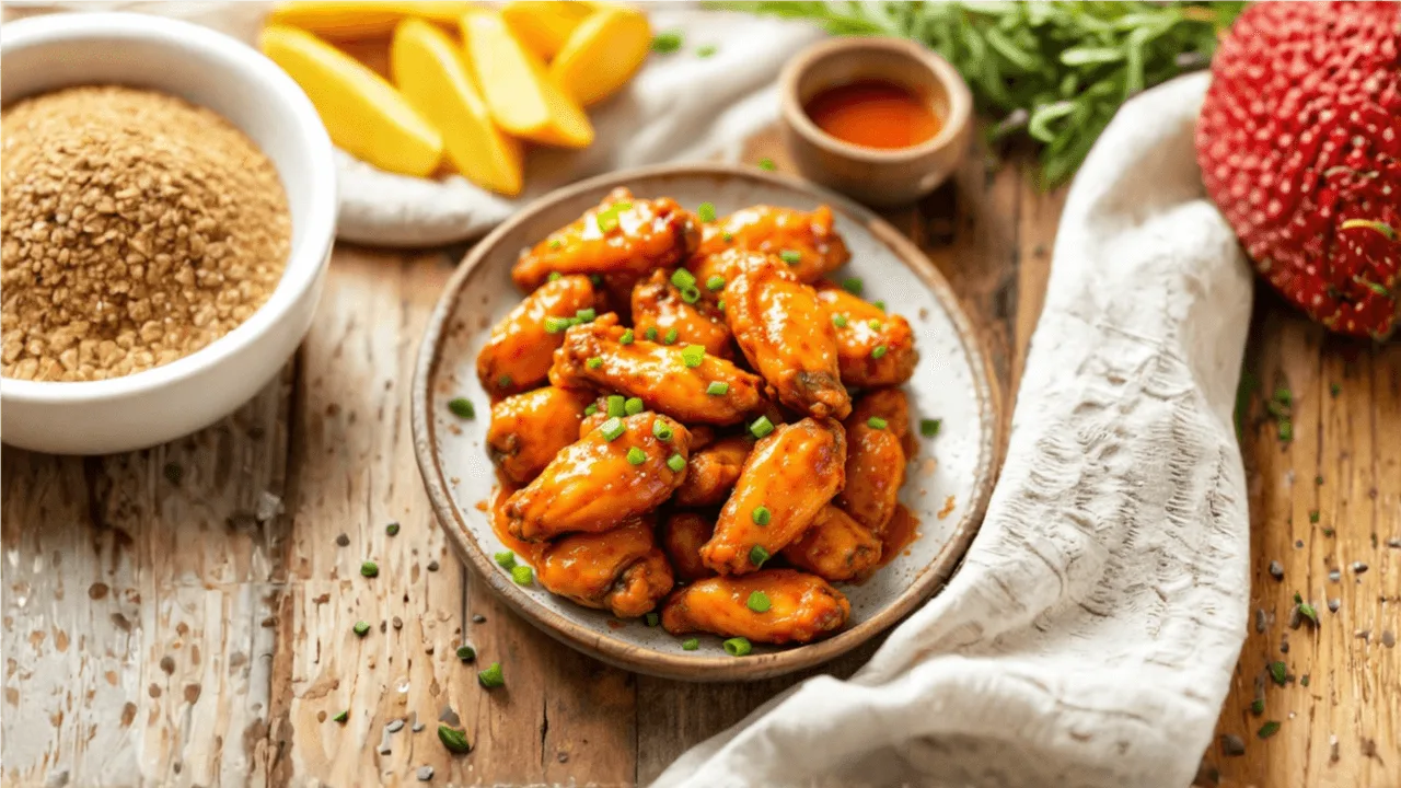 Mango Habanero Chicken Wings