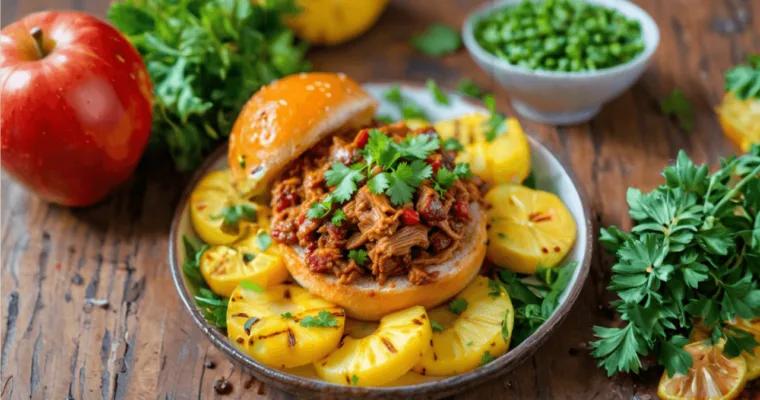 Easy Pineapple Chipotle Pulled Pork