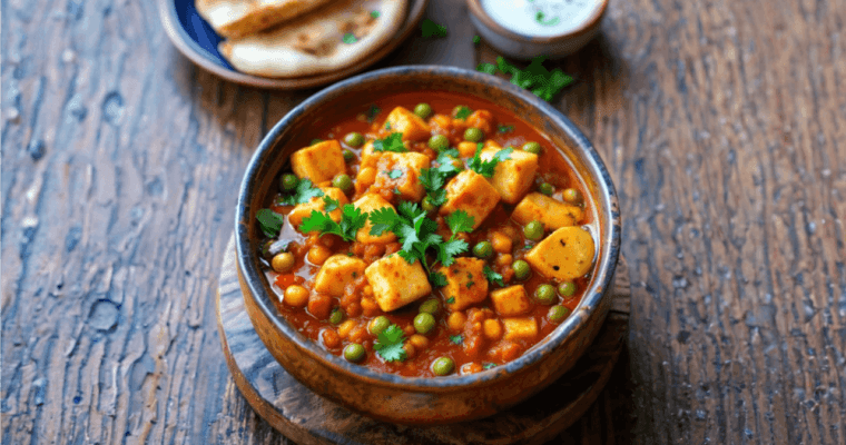 Punjabi Matar Paneer: A Creamy, Comforting Indian Classic