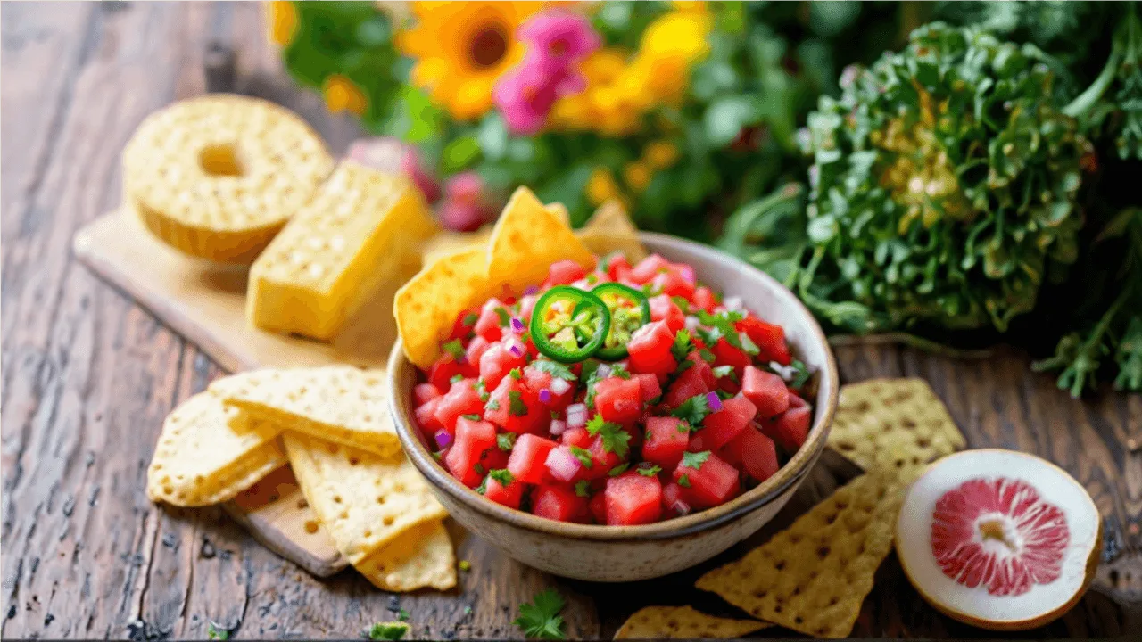 Spicy Watermelon Salsa