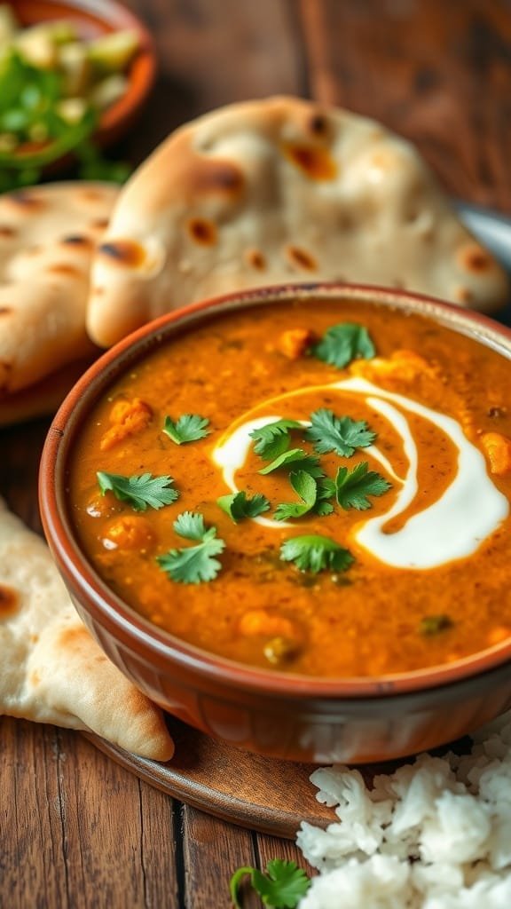 Rich and creamy Dal Makhani