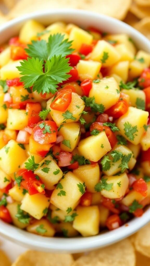 Zesty and Spicy Habanero Pineapple Salsa