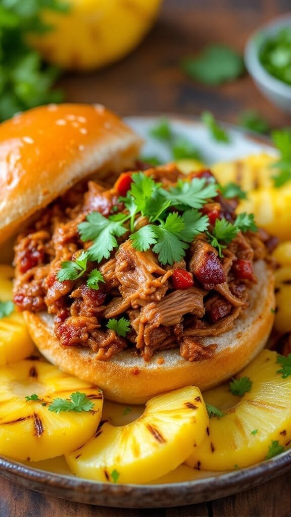 Easy Pineapple Chipotle Pulled Pork