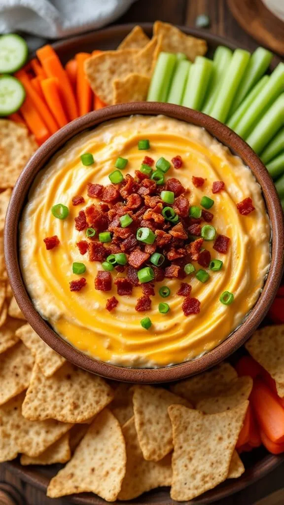 A Delicious Bacon Cheddar Dip Recipe