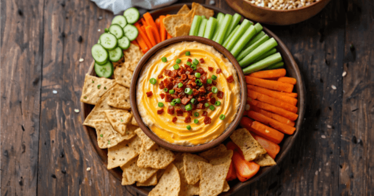 Creamy Bacon Cheddar Dip: The Ultimate Party Pleaser