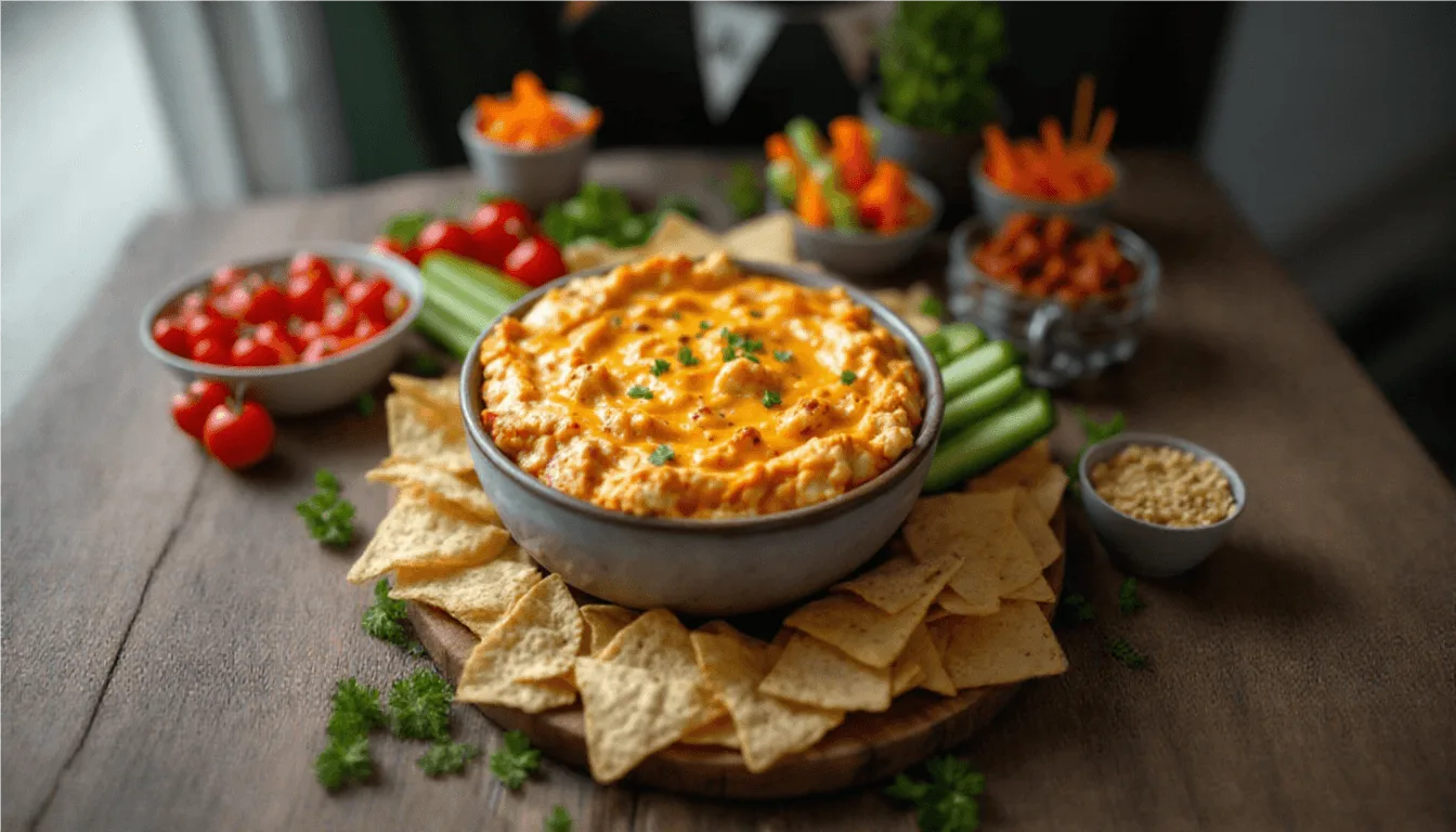 Spicy Buffalo Cauliflower Dip – A Crowd-Pleasing Vegan Delight!