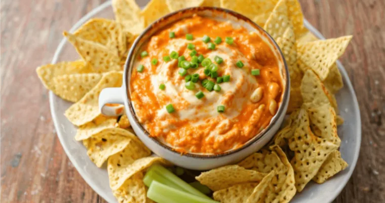 The Ultimate Spicy Buffalo Chicken Dip
