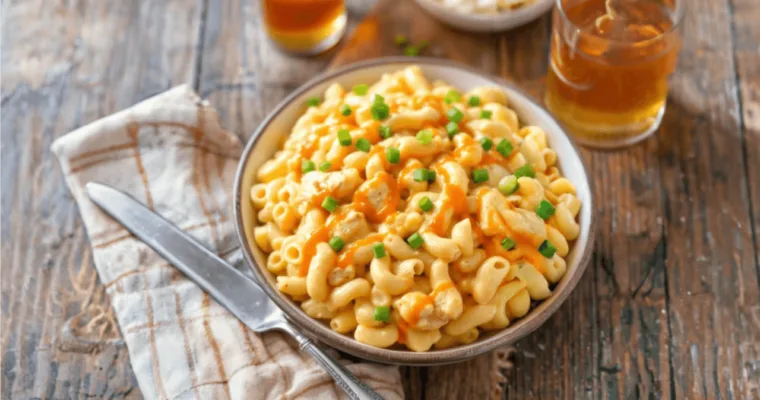 Buffalo Chicken Mac and Cheese
