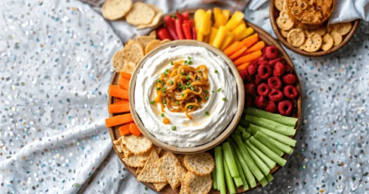 Delicious and Easy Caramelized Onion Dip