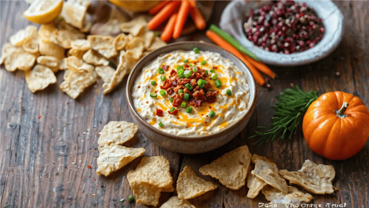 Ultimate Cheesy Bacon Ranch Dip