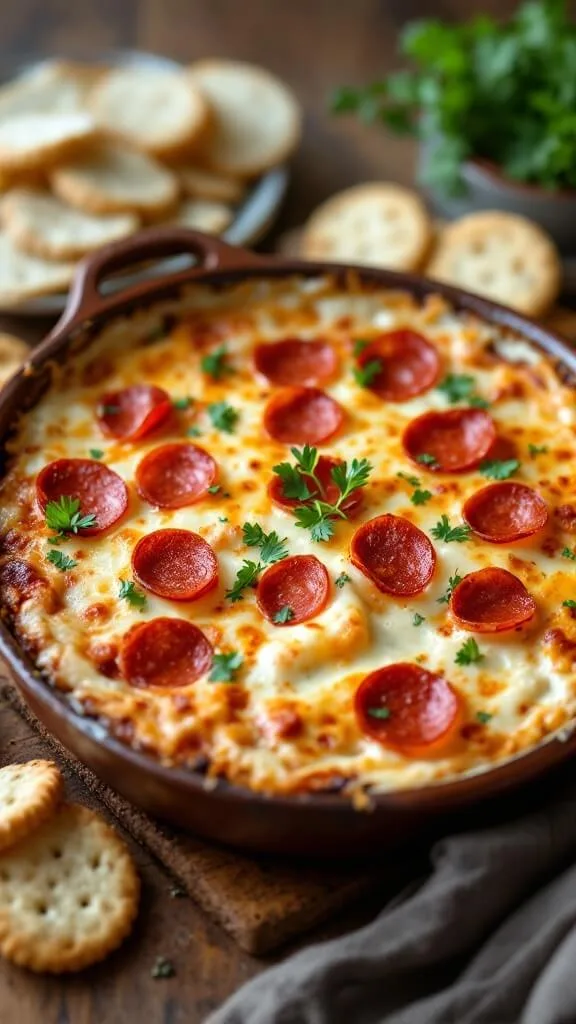 Cheesy Provolone and Pepperoni Dip for Any Occasion