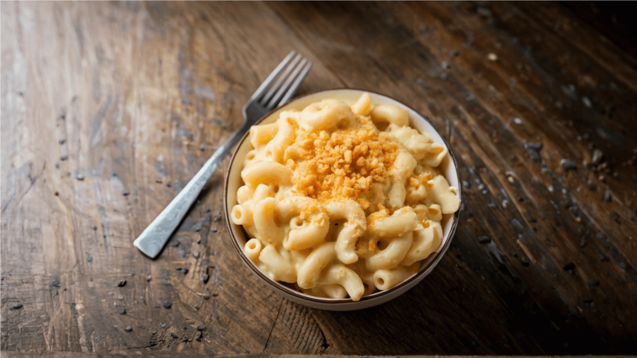Creamy White Cheddar Mac and Cheese