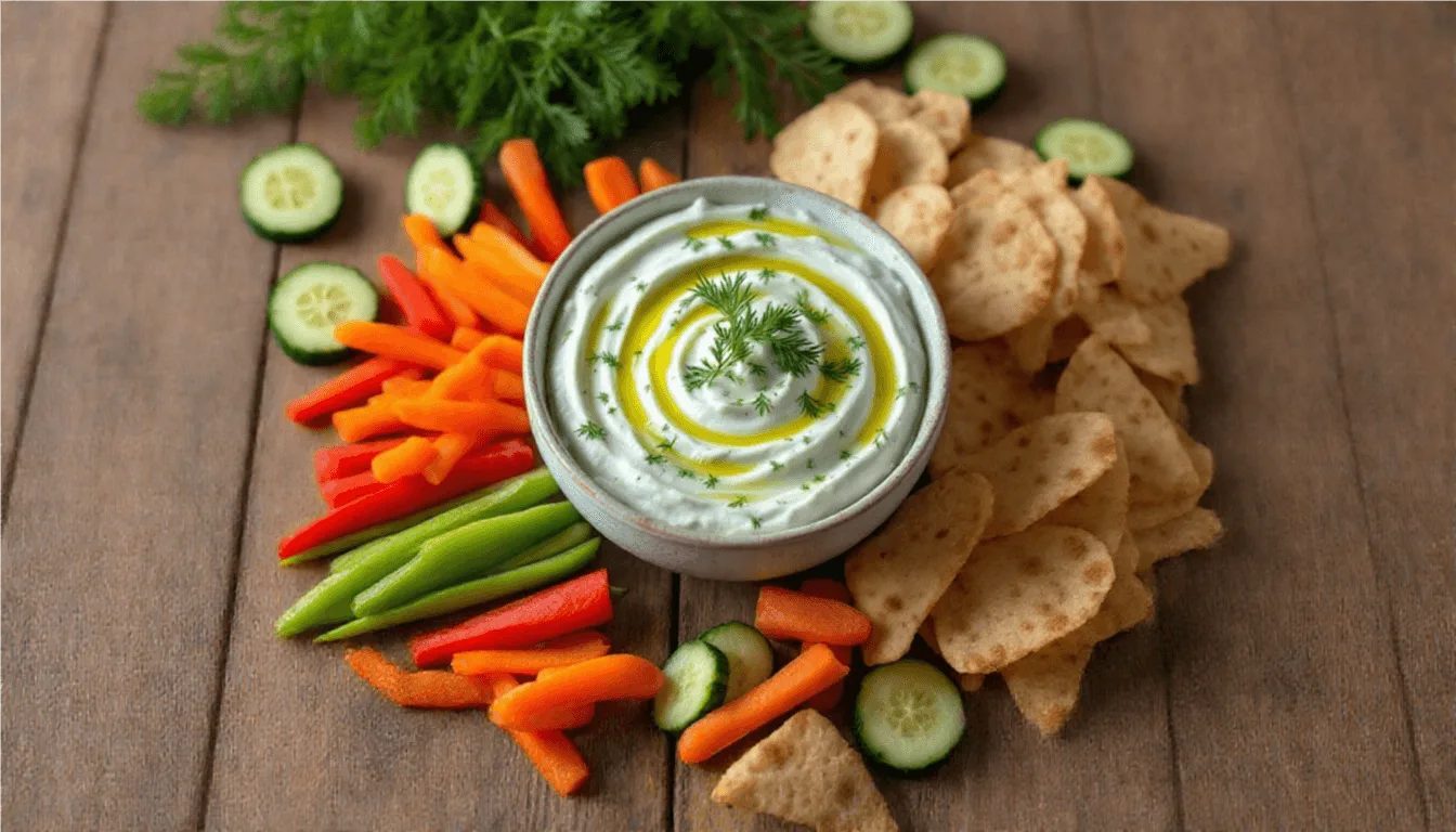 Cool & Creamy Cucumber Dill Dip