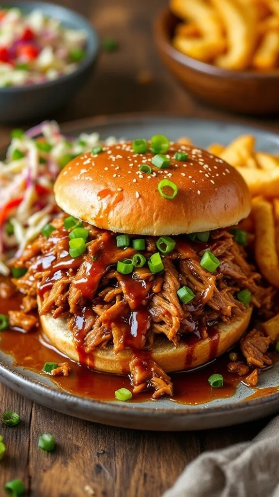 Delicious Honey Garlic Pulled Pork