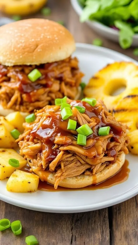 Delicious Pineapple Teriyaki Pulled Pork