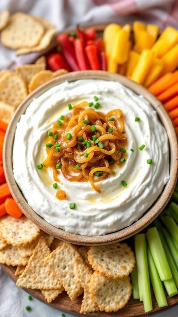 Delicious and Easy Caramelized Onion Dip