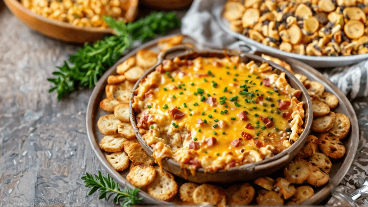 Creamy Ham and Swiss Dip: The Ultimate Party Pleaser