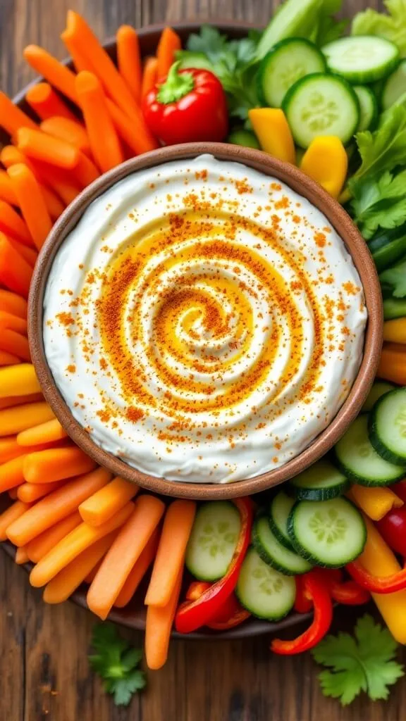 Quick and Flavorful Curry Yogurt Dip