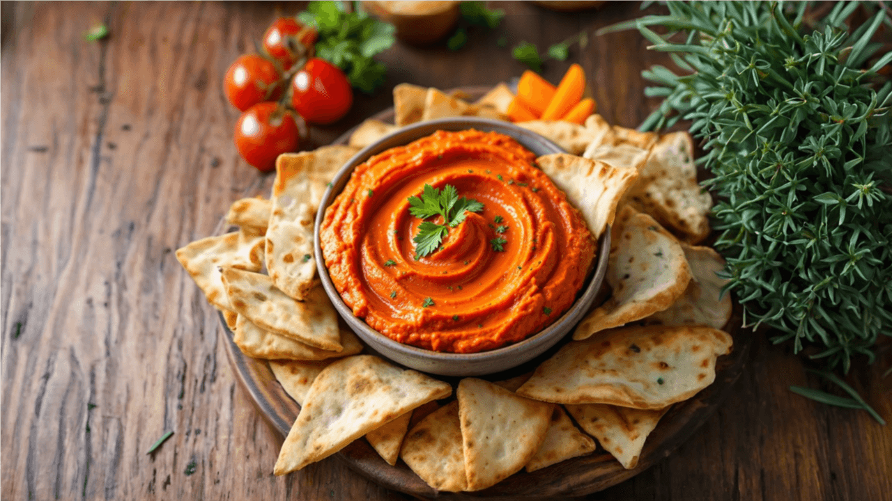 Roasted Red Pepper Dip: A Flavorful, Easy-to-Make Crowd-Pleaser
