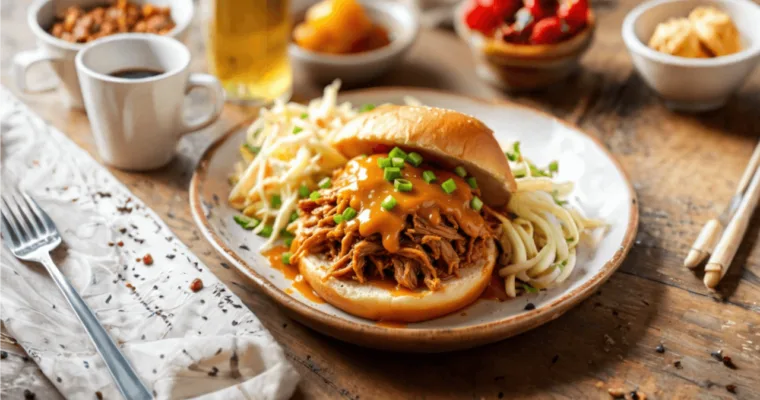 Slow Cooker Mustard-Based Pulled Pork (Carolina Style)