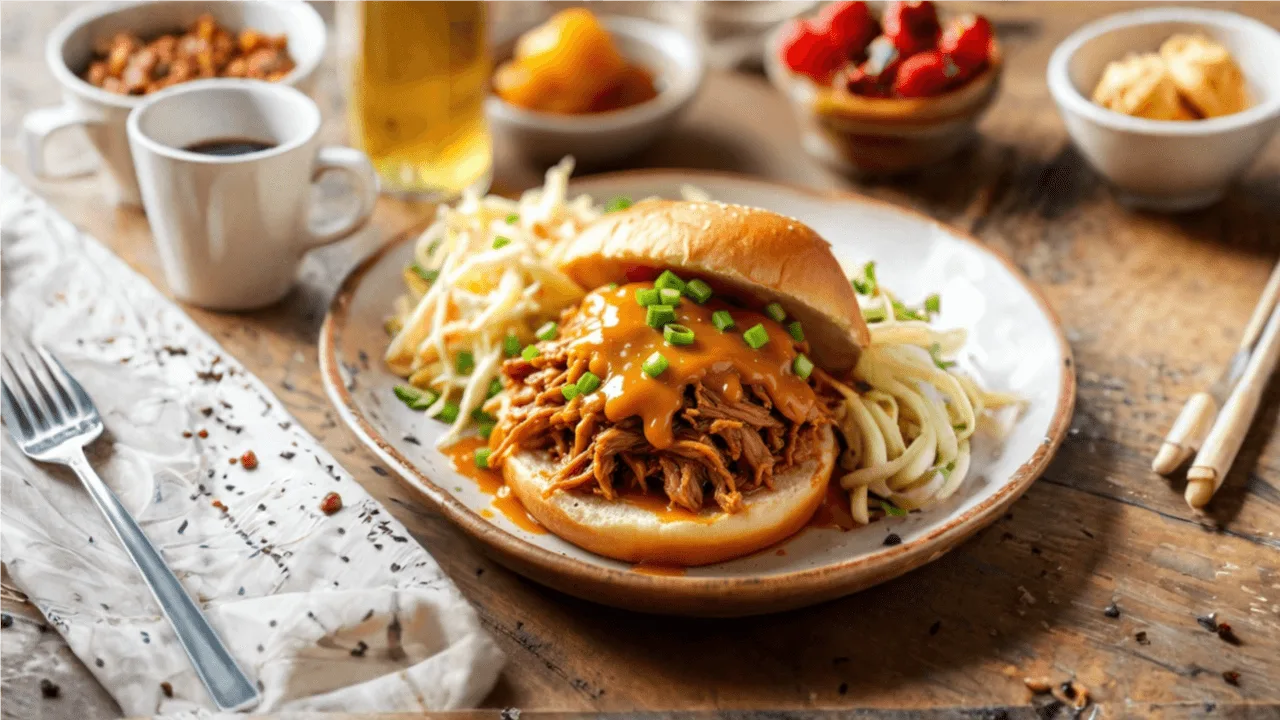 Slow Cooker Mustard-Based Pulled Pork (Carolina Style)