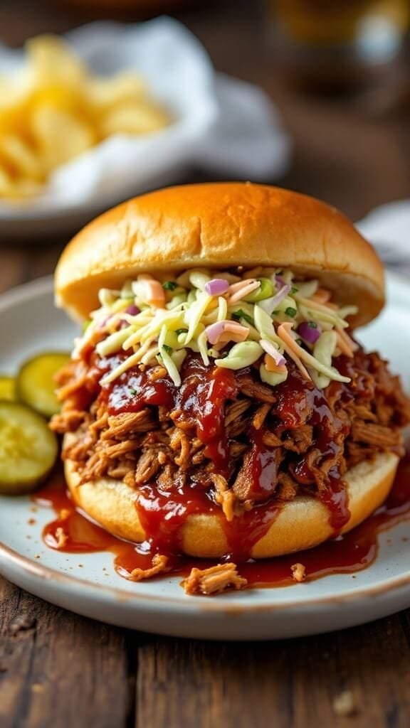 Slow Cooker Root Beer Pulled Pork