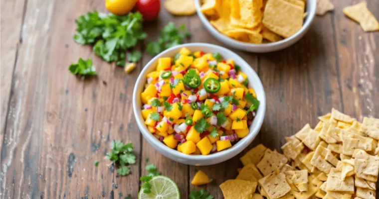 Spicy Mango Salsa: A Tropical Twist on a Classic Dip