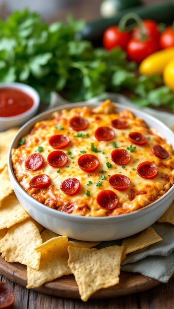 The Ultimate Cheesy Pizza Dip