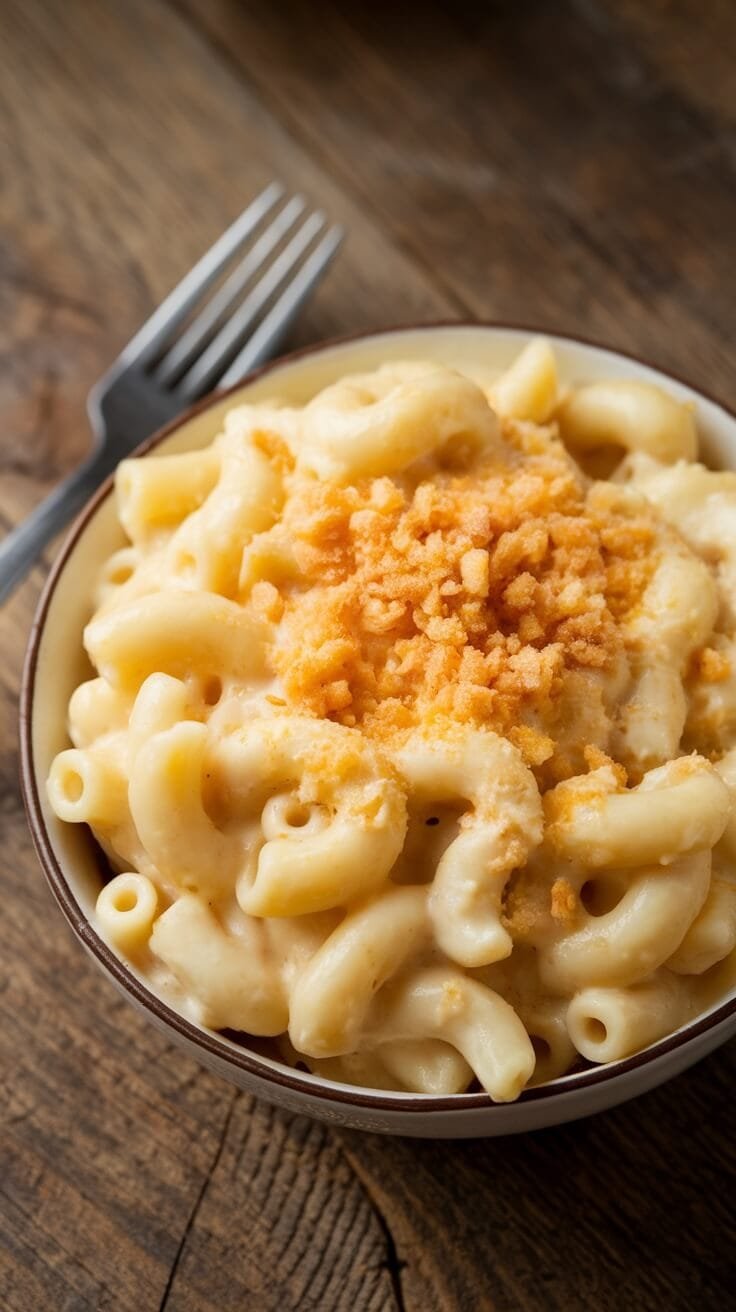 Creamy White Cheddar Mac And Cheese