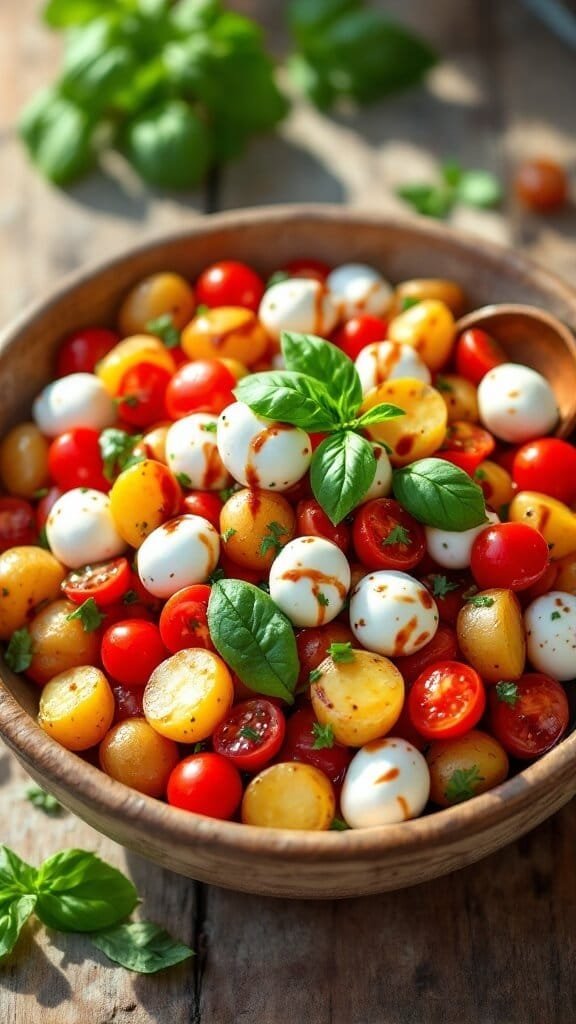 Fresh Caprese Potato Salad Recipe