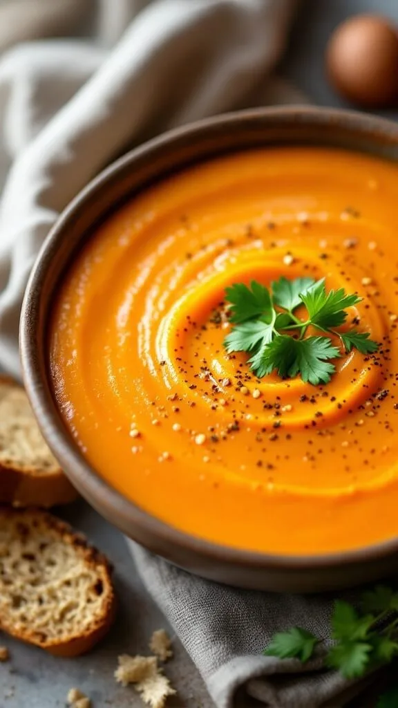 A Unique Twist on a Classic - Carrot & Cardamom Soup