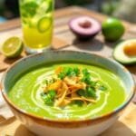 An Easy and Delicious Chilled Avocado Soup