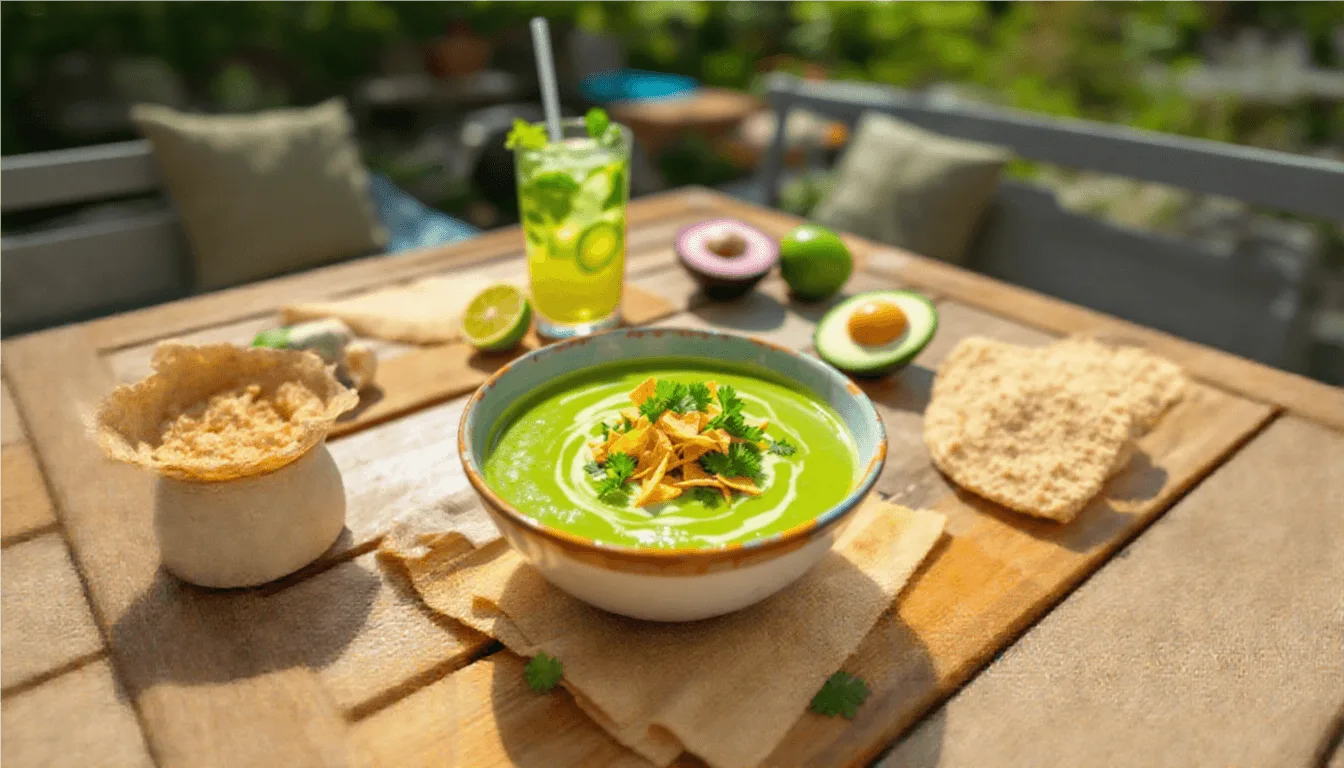 Refreshing Chilled Avocado Soup – Creamy & Delicious!