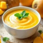 Delicious Mango Coconut Cold Soup